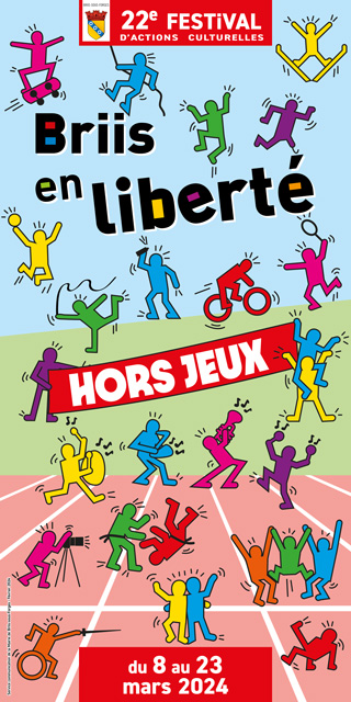 Affiche du Festival Briis en Liberté 2024